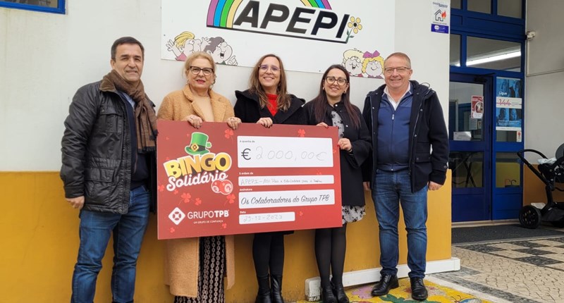 Bingo Solidário apoia APEPI - Associação de Pais e Educadores para a Infância Bingo Solidário apoia APEPI - Associação de Pais e Educadores para a Infância